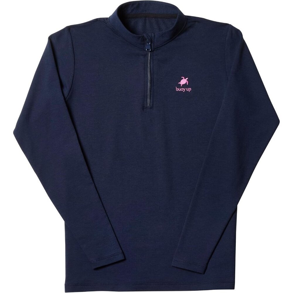 Women's Bamboo Rayon Cotton Spandex Pullover Performance Athletic Mock Neck